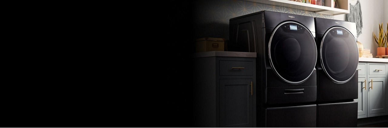 Smart washing machine with Whirlpool® app
