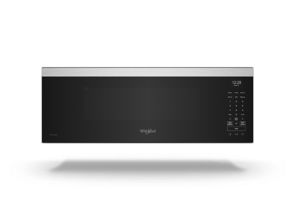 A Whirlpool® Low Profile Over-The-Range Microwave