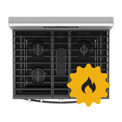 A Whirlpool® Gas Range