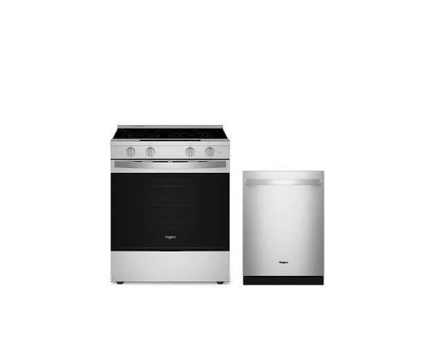 Range and Dishwasher