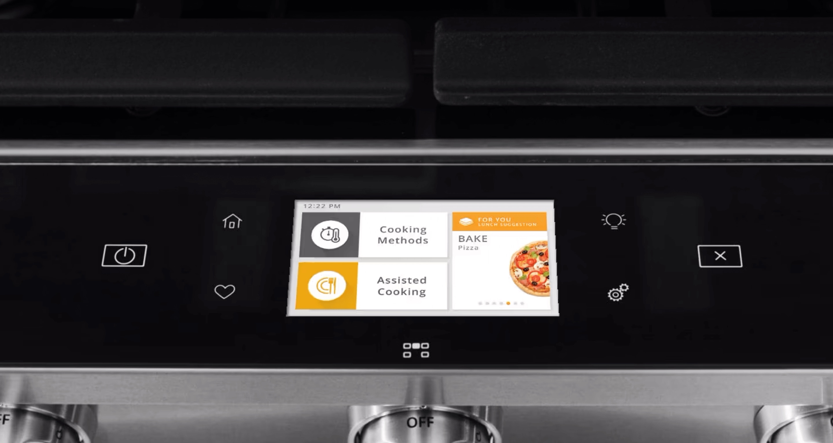 See how the Touchscreen adapts