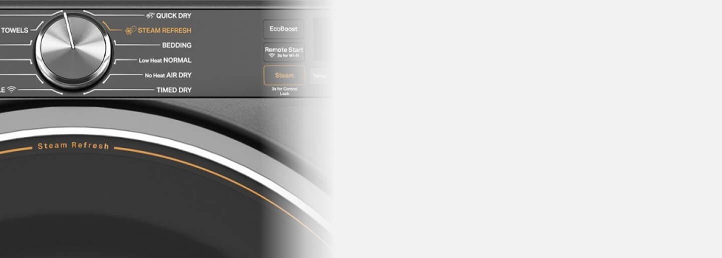 Whirlpool® Dryer control panel