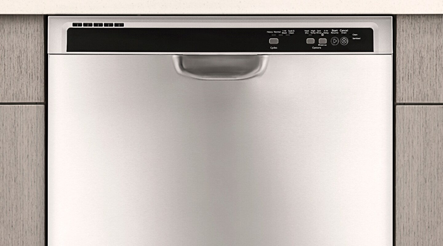 Top Control Vs. Front Control Dishwashers | Whirlpool