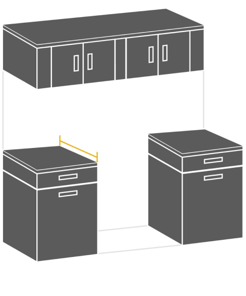 Countertop depth measurement