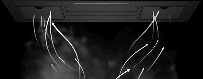 Our low profile microwave features a vent hood.