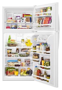 Whirlpool 18 deals cu ft refrigerator