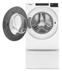 Whirlpool - WFW6605MW - 5.0 Cu. Ft. Front Load Washer with Quick Wash ...