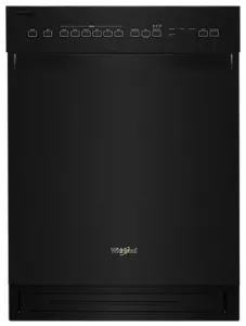 Whirlpool gold series dishwasher hot sale black